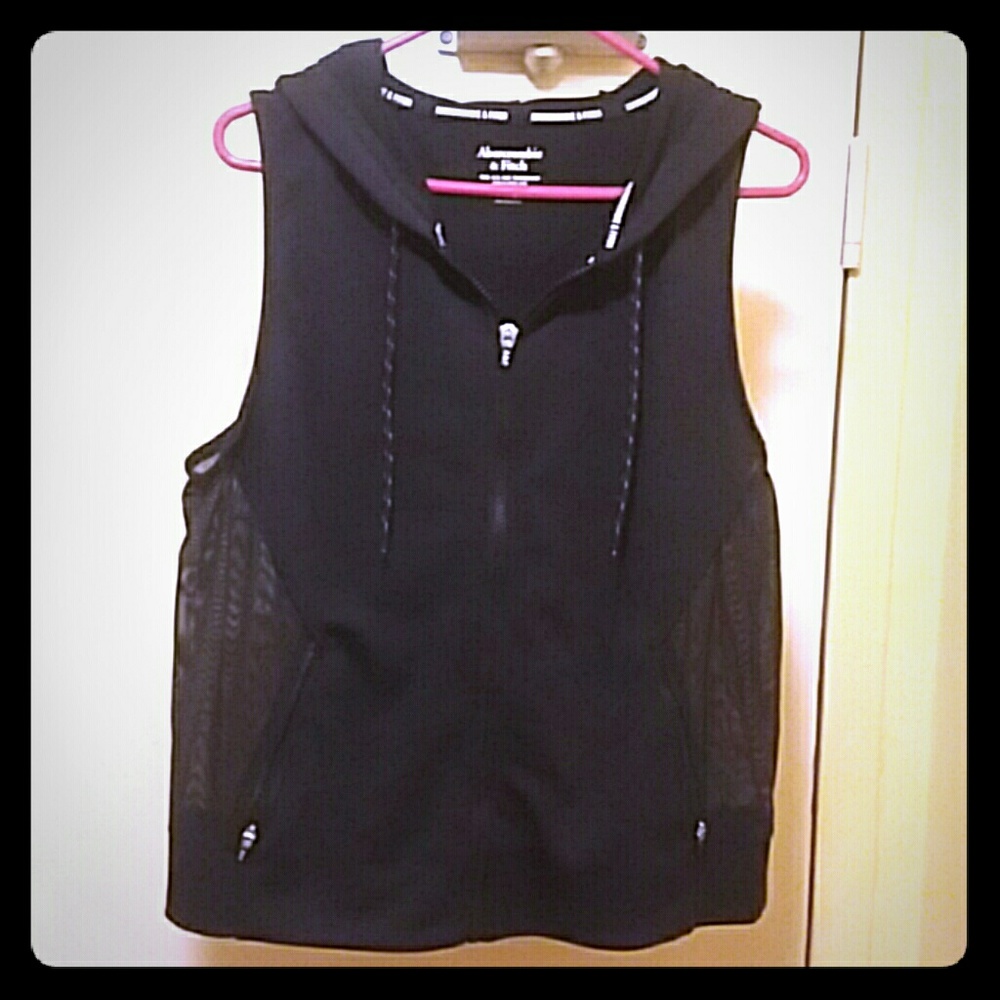 Abercrombie and Fitch Active Sleeveless Hoodie
